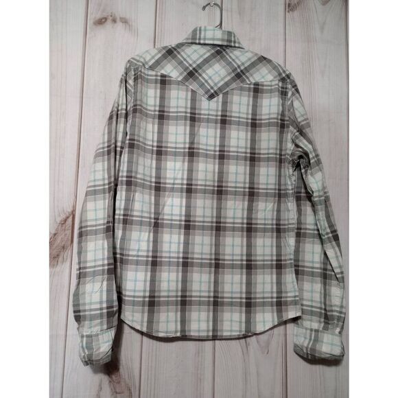 Hollister Shirt Men's Small Snap Closure Western Rodeo - Picture 2 of 7